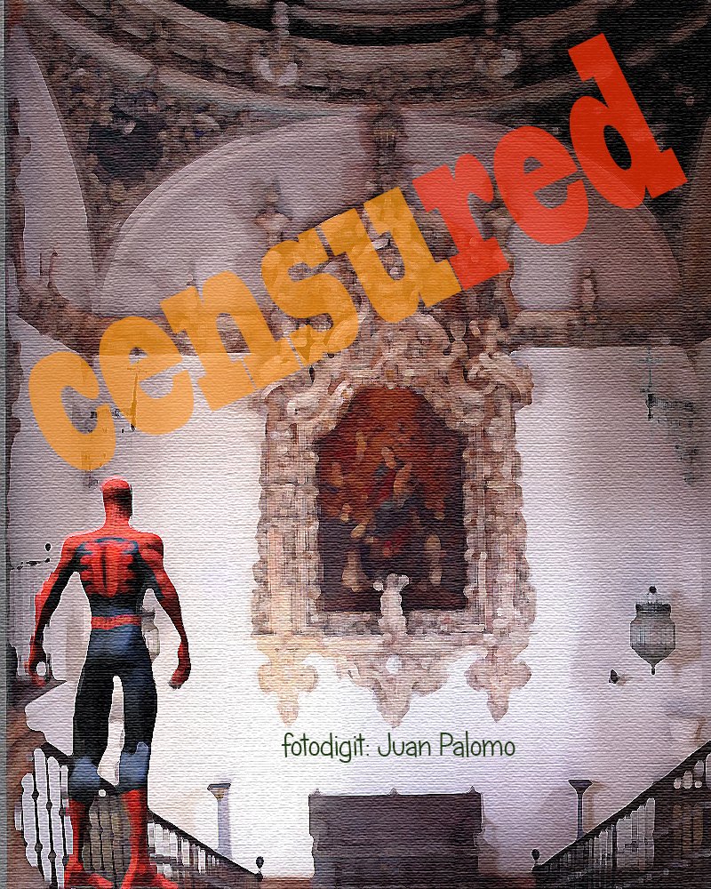 CUIDADO CON LOS BALCONES QUE SON LARGOS Y LAS ARAÑAS. EL PATRIMONIO CORRE PELIGRO #Ecija
(spider digit) <a href="/Ecija_Sevilla/">Ecija-Sevilla</a> <a href="/EcijaHistoria/">EcijaHistoria</a> #patrimoine #palacios #SevillaHoy #Cordoba #fotografia #art