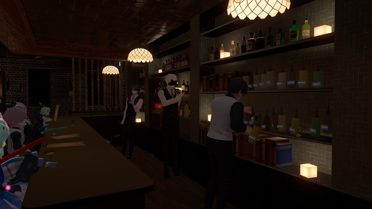 Zoeachan_VR's tweet photo. 昨日の  #BarSERENE ！
チョコの制御がまだ下手だったけど、wakaくんに食べさせられてよかったです！！ホワイトデーまでに練習しときます！！！
他の無言勢のお客さんたちとお話しできて楽しかったです〜！
やはりイケメン無言勢は最高… https://t.co/XCxeCYSIF7