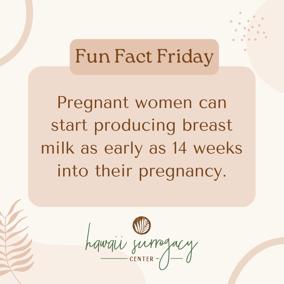 Did you know that some pregnant people can start producing breast milk in their second trimester of pregnancy? Our bodies are truly amazing!