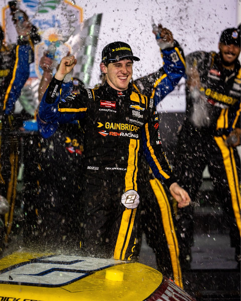 NASCAR_Trucks's tweet photo. Winning at The World Center of Racing is always special but as your first win it is magical. https://t.co/xRqmK449Sm