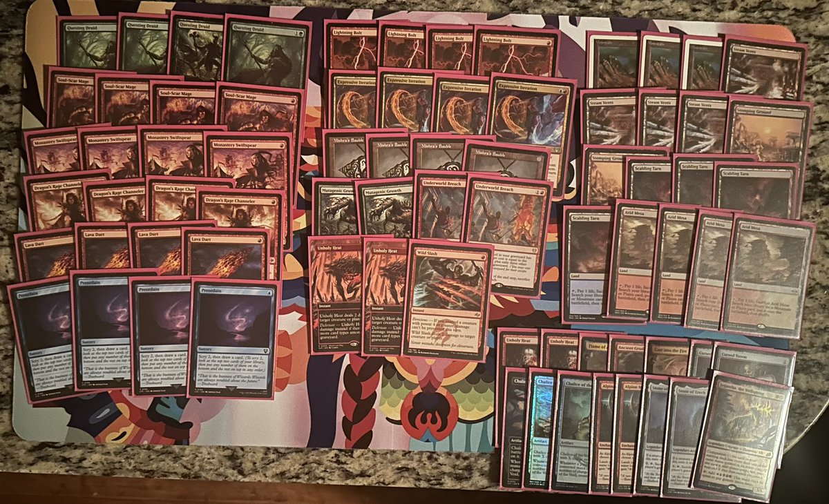 lilinecro's tweet photo. Just top 8ed FNM with this list 😏 https://t.co/XFINSIyvyz