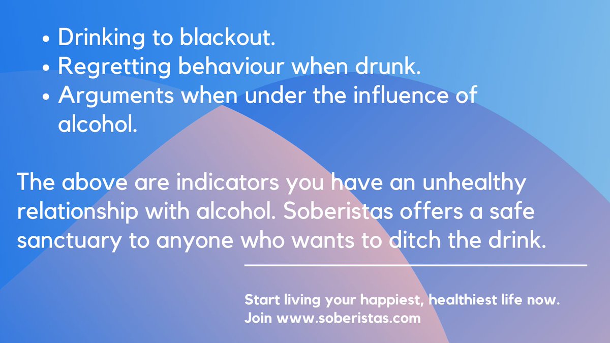 It's easy to think certain behaviour traits are normal because they're happening frequently. But these are a few of the things that meant I knew I was NOT in control of alcohol...& I needed help. 
#alcoholawareness #alcoholissues #selfcare #SoberLife #sober #relationships #help
