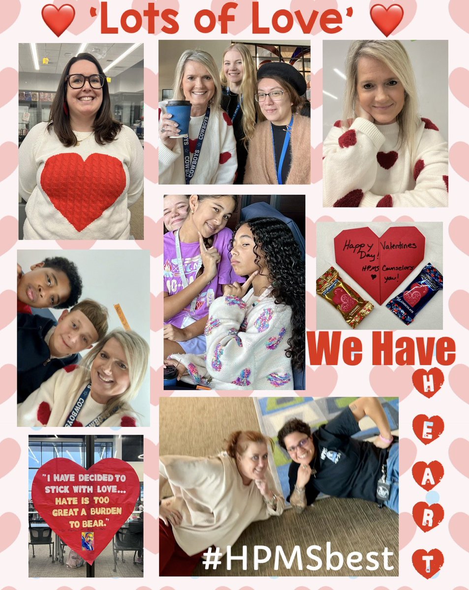 sunshinescardi's tweet photo. ➡️We have HEART❣️Sending out ‘lots of love’ @HPetersonMS what a wonderful Friendship week! Happy HEARTS unite❤️ #HPMSbest #KISDinspires #JoyfulHearts #WeHaveHeart #TogetherWeCan https://t.co/fDL2OfTq63