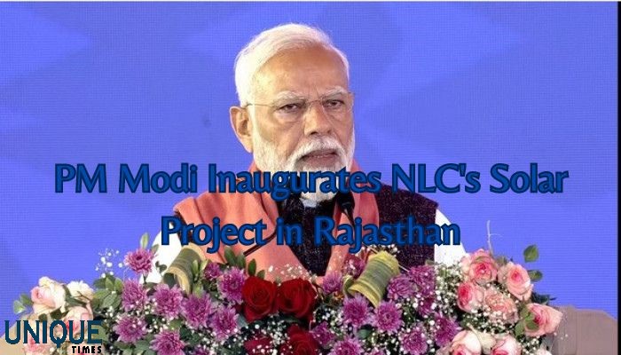 PM Modi Lays Foundation Stone for 300 MW Solar Plant in Rajasthan

Know more: uniquetimes.org/pm-modi-lays-f…

#uniquetimes #LatestNews #rajasthan #PrimeMinisterNarendraModi #NarendraModi #solarproject #NLCIndia #business