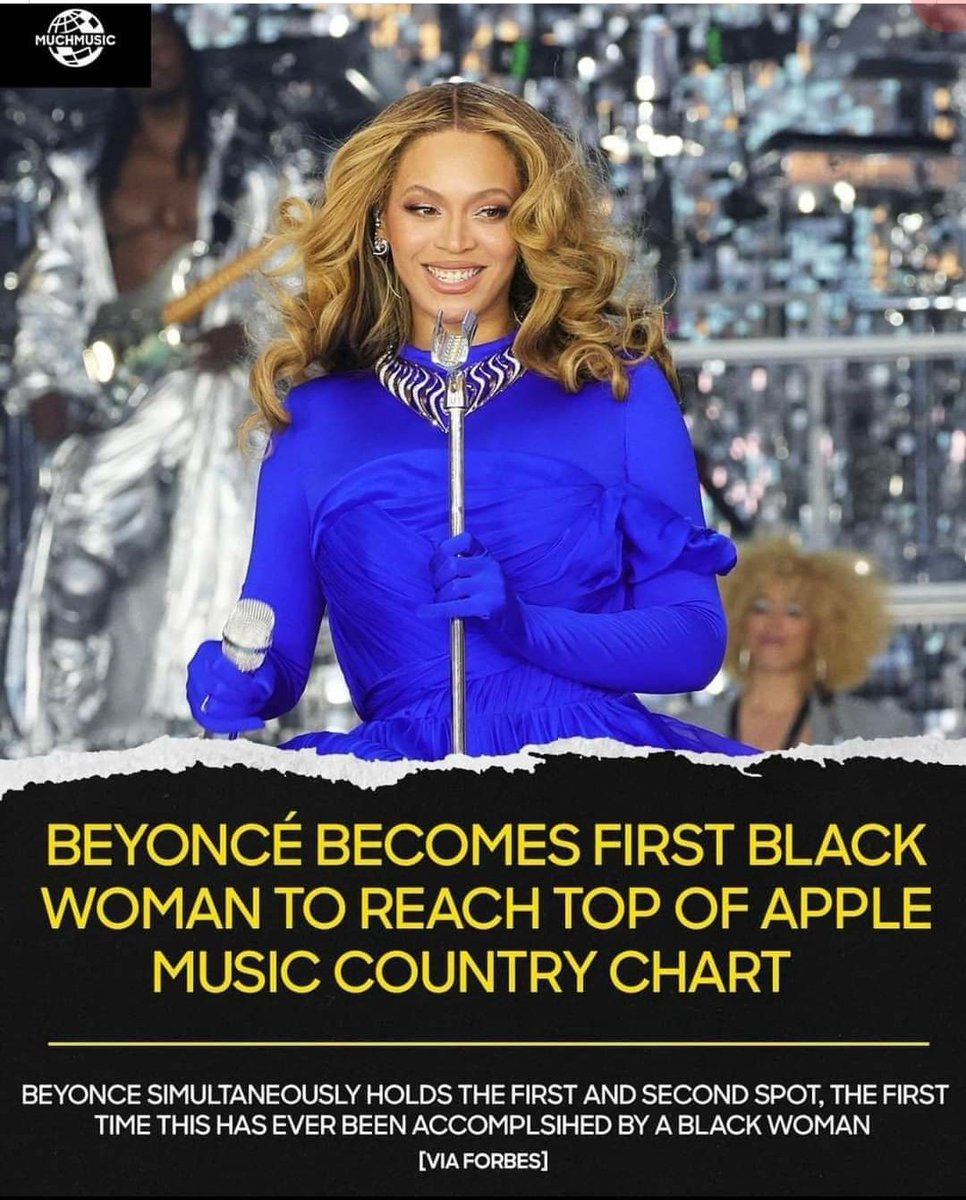 #FoundationalBlackAmericans Created pretty much every music genre. So much like #America we are not guests in #CountryMusic. #Beyonce #TEXASHOLDEM #FBA @TweetyMontgome1 @NikkiThaGodB1 @BLKLiberation84 @HenriettaSnacks @Ceecee_Freedmen @FbaGoddess @RizzaIslam @JudgeJoeBrownTV