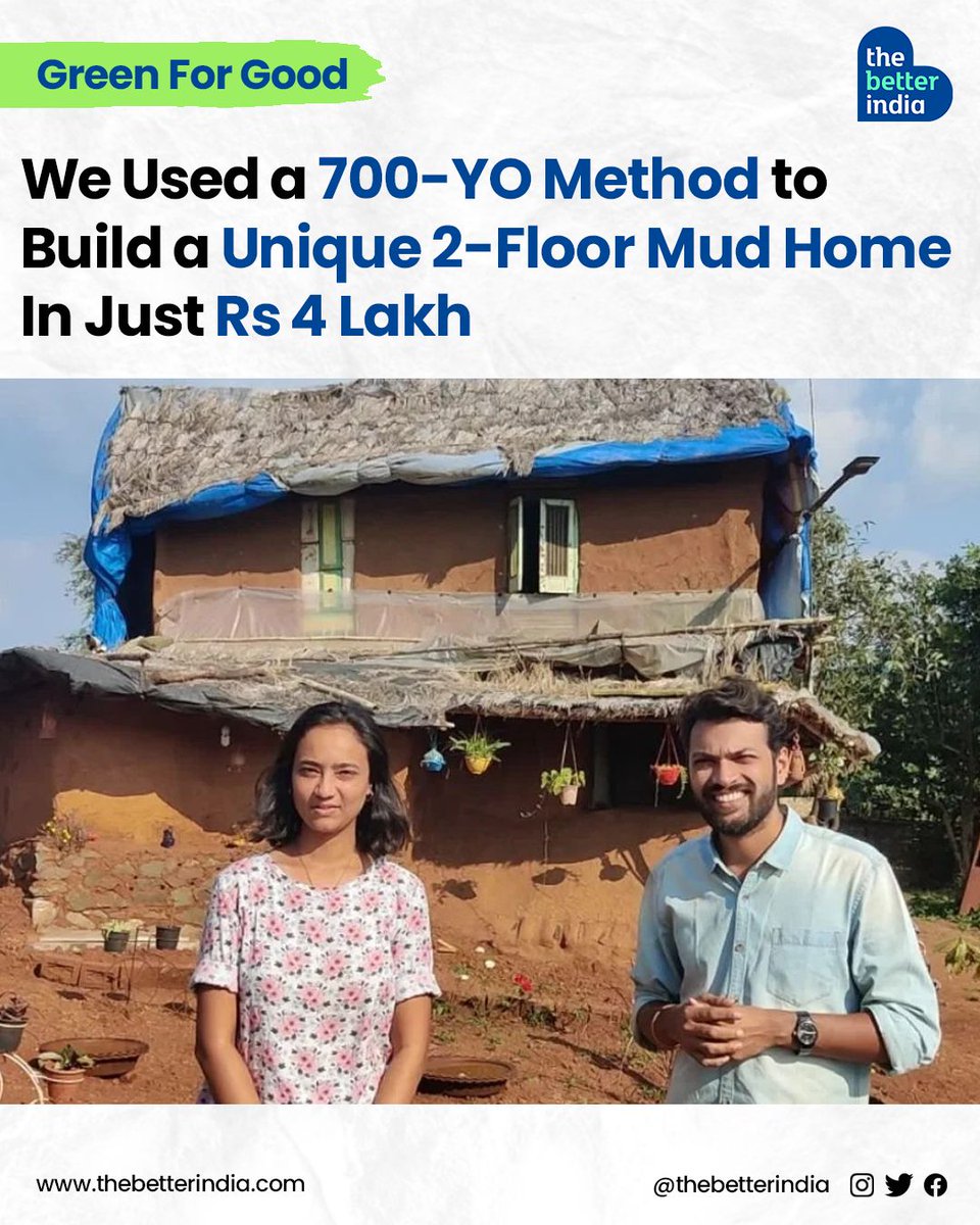 Building a sustainable farmhouse from bamboo and mud near rain-lashed Lonavala seemed like a distant dream, but Pune-based architect couple Yuga Akhare and Sagar Shirude house proves it's possible!    

#Sustainableliving #mudHouse #Lonavala #Maharashtra #sustainablearchitecture