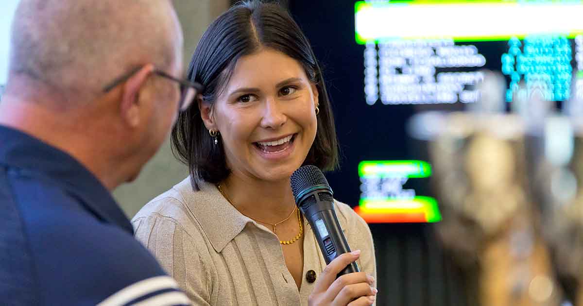 Many thanks must go out to the delightful Demi Hayes in attendance at the Media launch Friday. A true leader and star of the game. @kiamasevens @kellskiamasevens