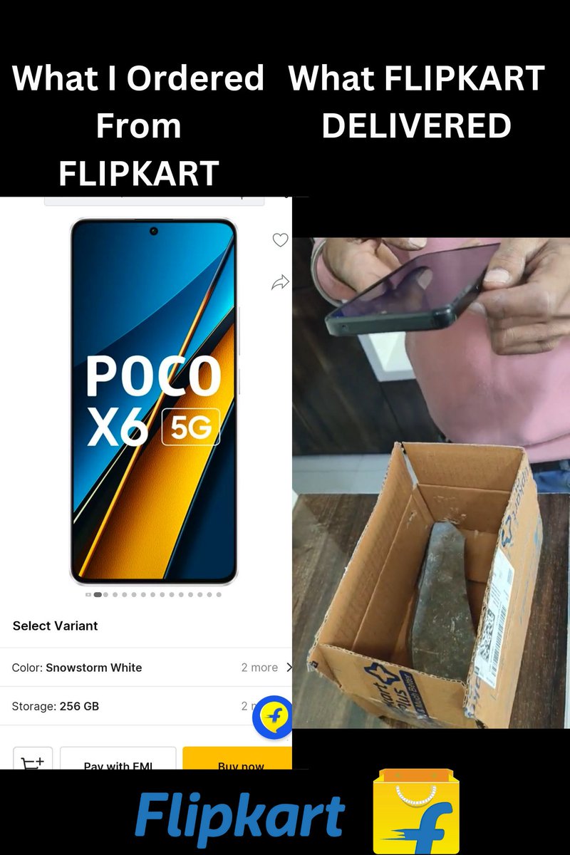 NautankiSala's tweet photo. @flipkartsupport When will I get my refund team @flipkartsupport @Flipkart ? I have provided all the required proofs, images, documents etc. that you have asked for. Despite that, you have not processed my refund ! Why ? Why ?
@_Kalyan_K https://t.co/t2K7ChNlGP