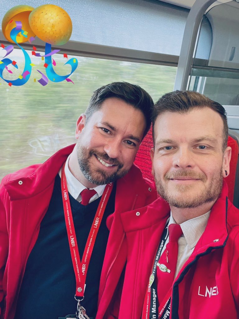 The railways are a great place to work and it’s well known that we help our colleagues out!  Today I’m up at 3:30am on my day off covering a shift for my best mate James in the knowledge he will be doing the same for me in a few weeks! Teamwork! 

#railwayfamily #lner #bestmate