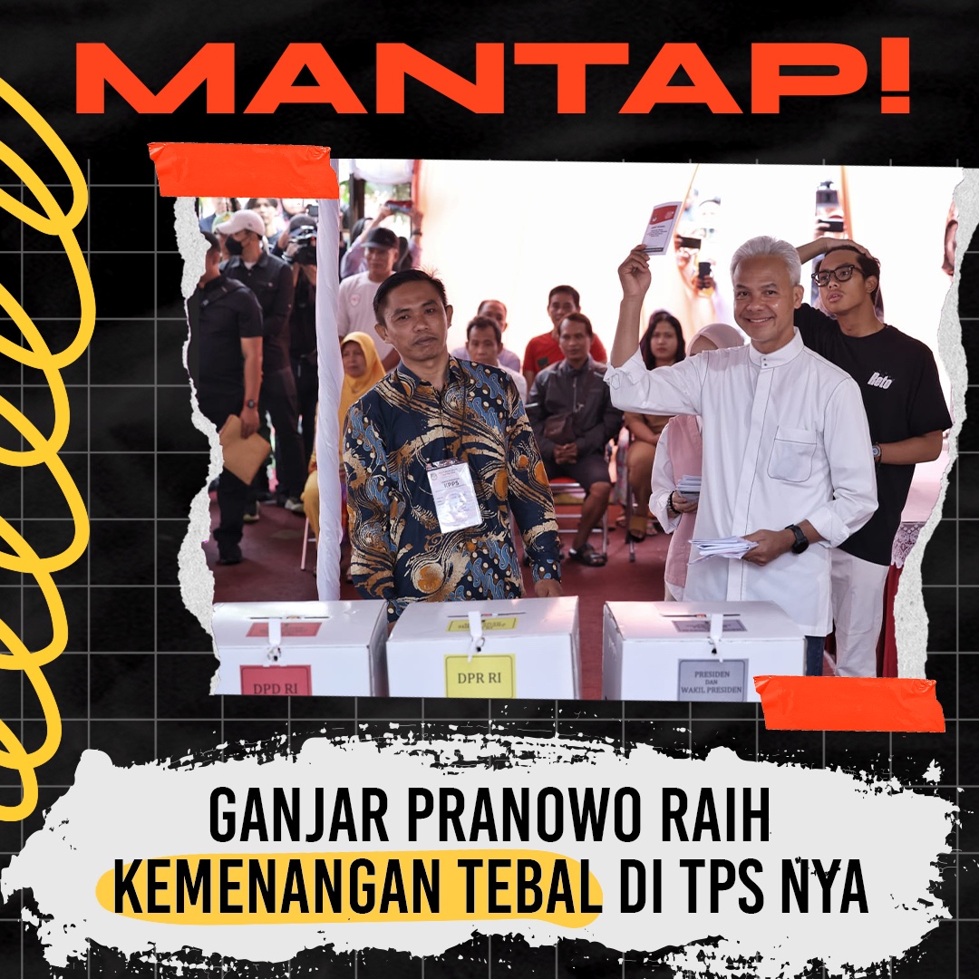 PAK GANJAR RAIH KEMENANGAN TEBAL DI TPSNYA

<a href="/ganjarpranowo/">Ganjar Pranowo</a>
<a href="/mohmahfudmd/">Mahfud MD</a>
Ganjar Mahfud Hebat Internet Gratis #3GM #Coblos3 #L3bihBaik #GanjarMahfud2024