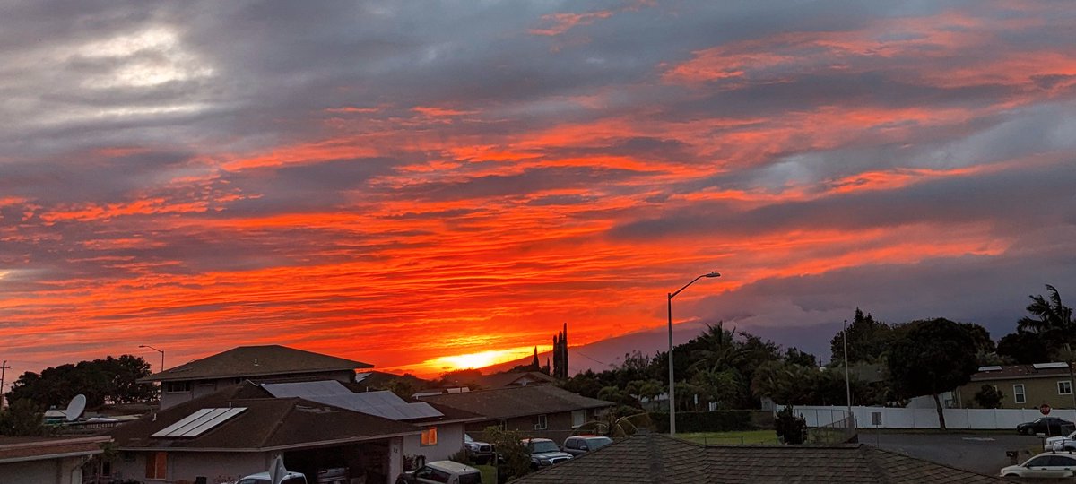 Stormy Maui Sunset