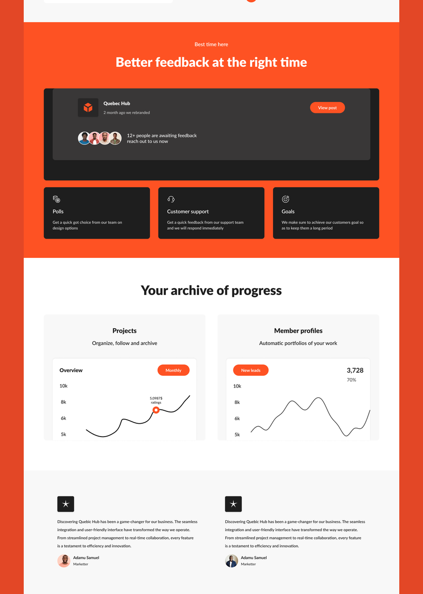 UI_Chiefpriest's tweet photo. Something for the weekend🌟 Check out this sleek #SaaS landing page design concept! 😍 Elevate your user experience and captivate your audience with modern aesthetics.#DesignInspo #WeekendProject #uxdesign #uxui #landingpage #ui #SaaS #SaaSrevolution https://t.co/AijNowgL4B