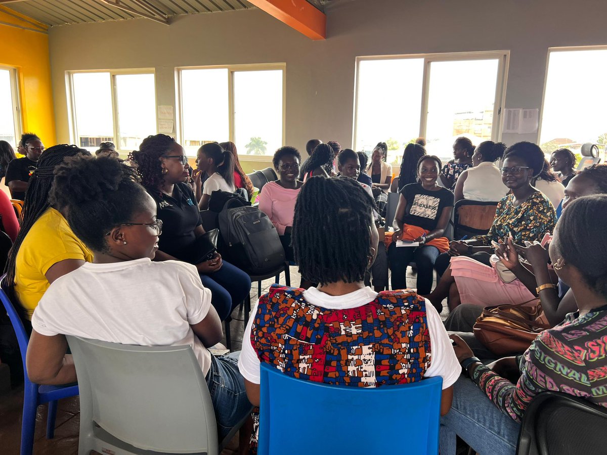 WiMLDS_Kampala's tweet photo. "Coming together is a beginning. Keeping together is progress. Working together is success." - Henry Ford

The attendees discussing societal challenges in #Uganda and how #ML can help. @wituganda @wimlds #womeninSTEM #WomenInScience https://t.co/OzAYLyT5QW