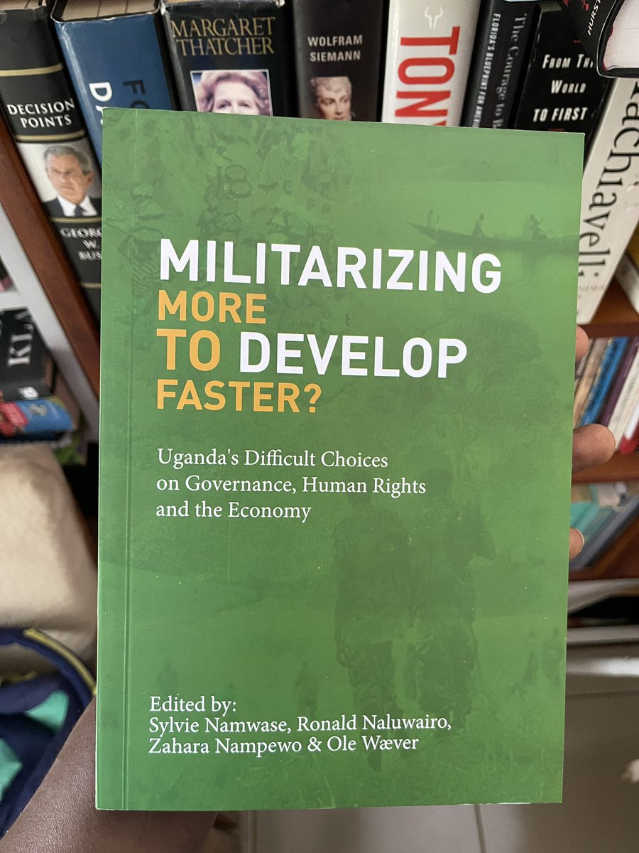 Over the last decades, the role of Uganda’s army - UPDF - has extended into wealth creation, management of the fishing sector, agricultural extension services, wildlife conservation, & more recently, construction of roads, public hospitals etc. This book, now available for 60k…