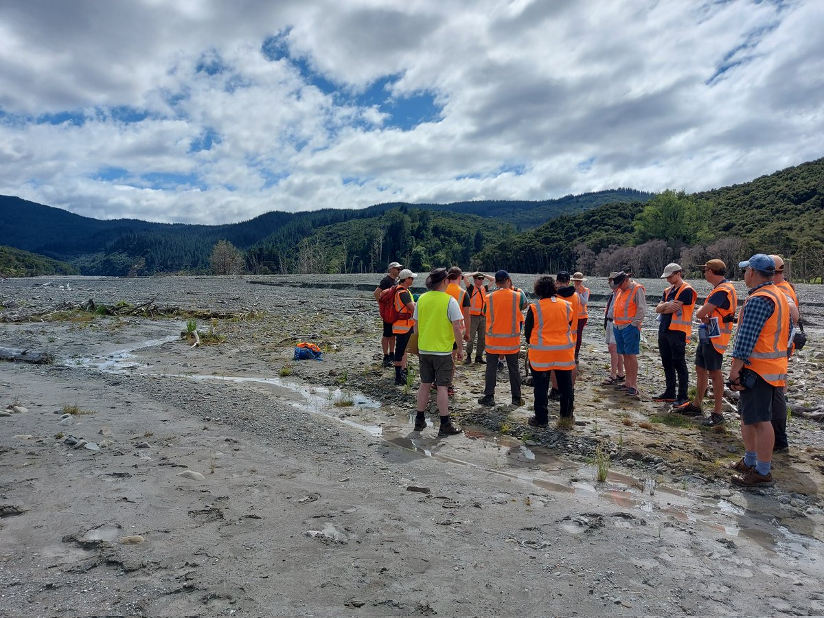 It's been a big week of science, fieldtrips &amp; community forums at #ANZGG #geomorphology conf. Great to catch up with old friends &amp; see an amazing turnout of #ECR's with outstanding talks. Make sure you get to #IAG2026 with <a href="/anzgeomorph/">ANZGG</a> in NZ. Book your holidays! <a href="/IAGAIG/">International Association of Geomorphologists</a>