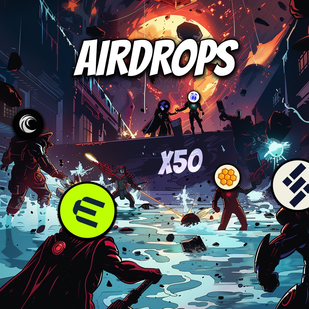 zeuuss_01's tweet photo. Don't get concentrated on just one project like $STRK!

Check the airdrops that could make you rich in 2024!

Multiply your investment by X10-X50 with any budget!

Don't let this opportunity slip away 👇🧵 https://t.co/Aw617IvqcW