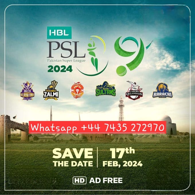 TVTIME999's tweet photo. Watch all exciting matches of #HBLPSL9 LIVE. Free Trials available.
For details Whatsapp us on +44 7435 272970.
#KhulKeKhel #TvTimes #LahoreQalandars #KarachiKings #IslamabadUnited #PeshawarZalmi #QuettaGladiators #MultanSultans #PSL9 #Cricket https://t.co/fUDuQiNGht