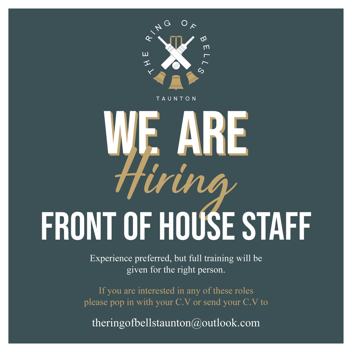 Looking for full time and part time staff.