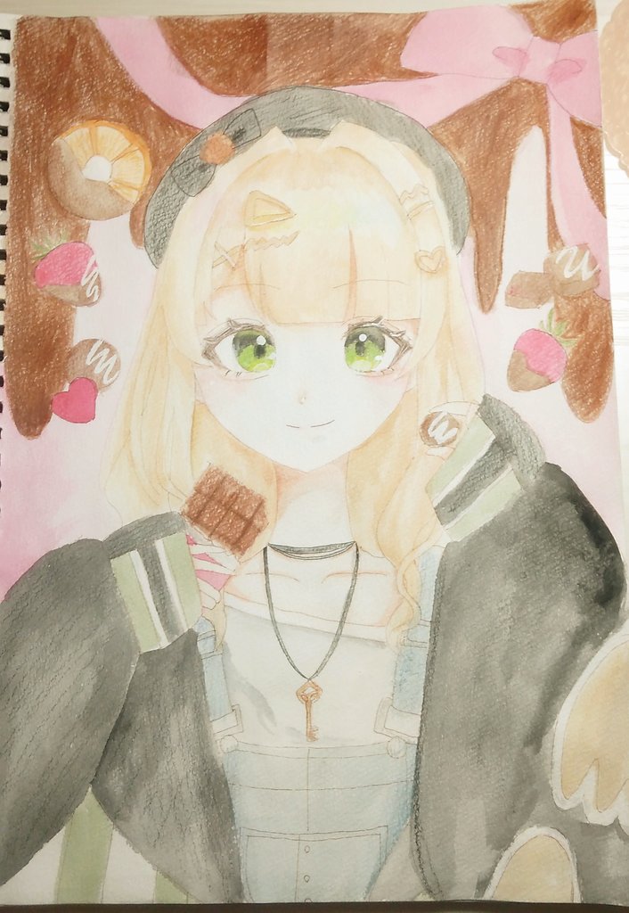 s1r01__flower's tweet image. 💝🍫🍓🎀

大遅刻です
まあ3日なんて誤差です誤差
#らくがきろこ