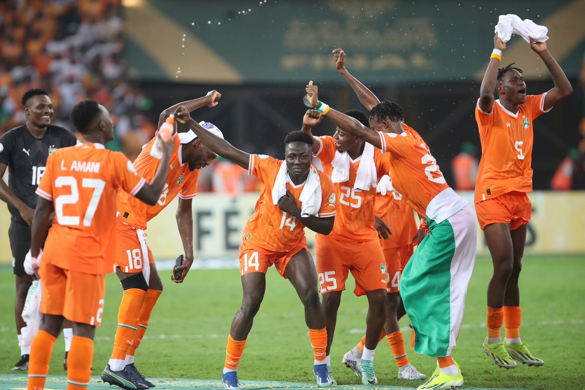 Elephants just do it differently. 😎🕺🇨🇮

#TotalEnergiesAFCON2023