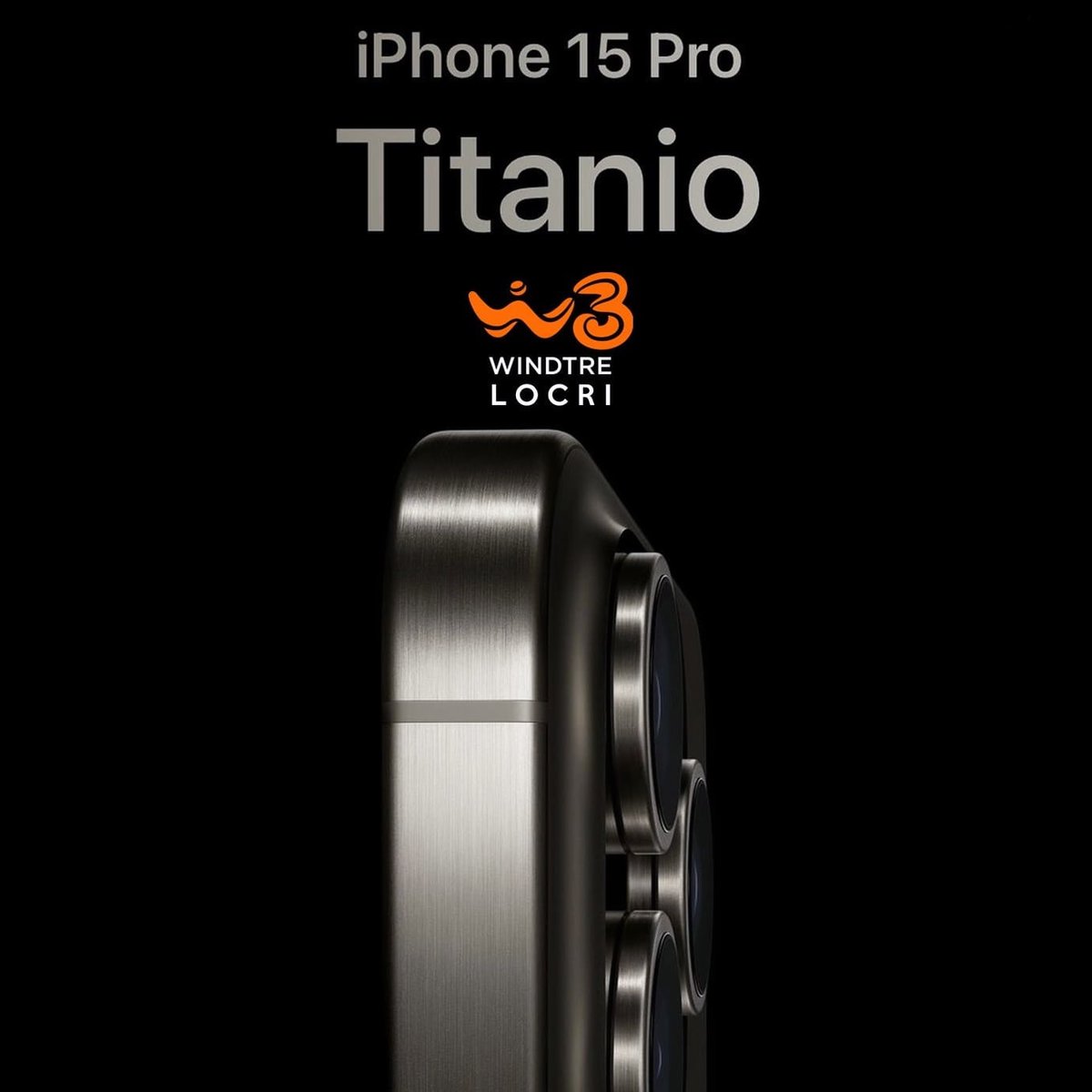 Il tuo IPHONE15 PRO ti aspetta al WIND3 di Locri.