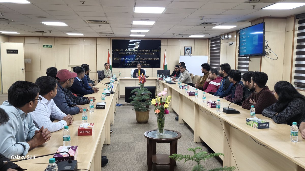 NSSTA_Official's tweet photo. During this three-week training programme, OTs were given exposure to theoretical and applied learning of the topics through class room lectures, hands-on sessions and field visit.
@GoIStats @Rao_InderjitS
#MoSPI #NSSTA #Training #Statistics #SSS https://t.co/cSvzOPfDf8