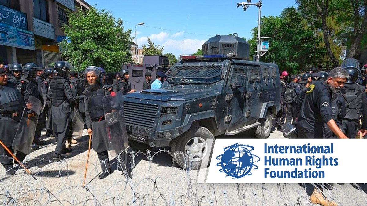 IHRF_English's tweet image. #Pakistan🇵🇰 The International Human Rights Foundation (IHRF) expresses its categorical condemnation of the recent incidents of arbitrary arrests of elected representatives of the Pakistan Tehreek-e-Insaf (PTI) party in different parts of Pakistan. These arrests, based on trumped