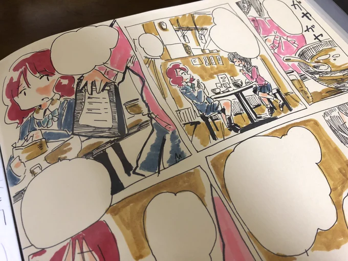 実家で荷物漁ってたら昔の絵が出てきた…!!描いてるプリキュアで年代判定ができるの面白い😂 