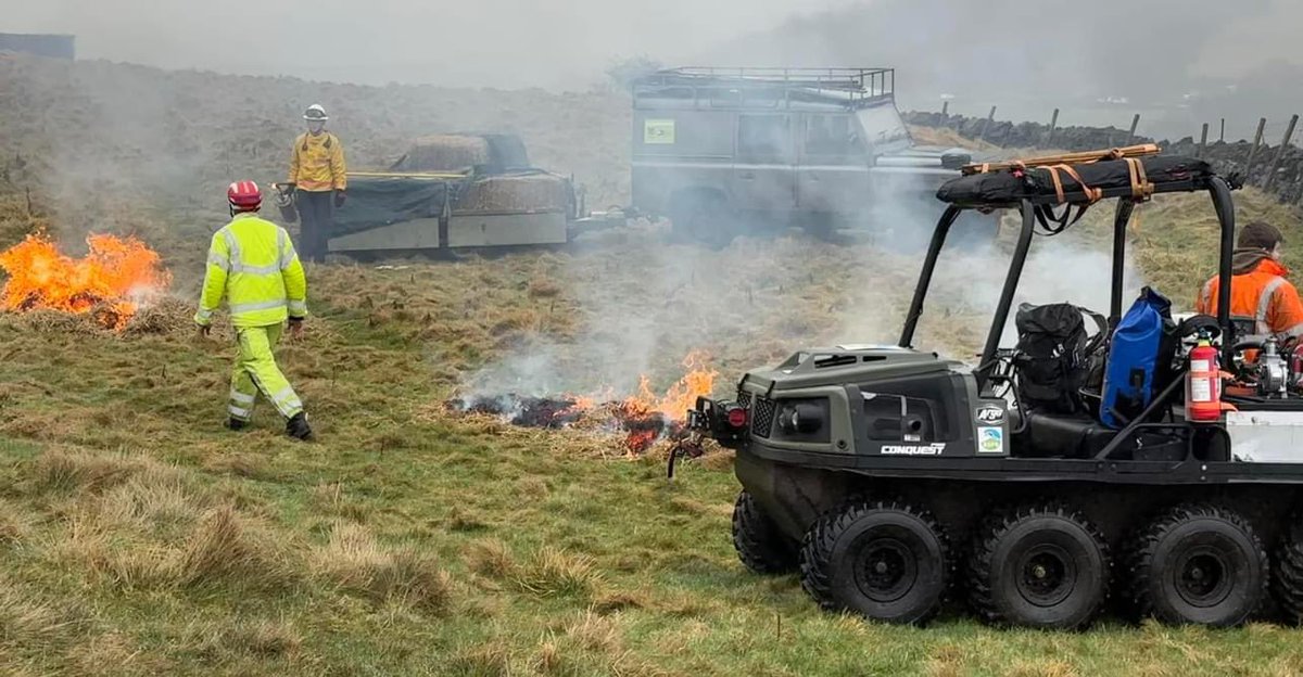 HVMRT's tweet photo. Thanks to all the organisers for the invite, to learn and share practice. Moorland fires are an ever increasing occurrence and a danger we prepare for best as one team. https://t.co/zMdK0Kzphj