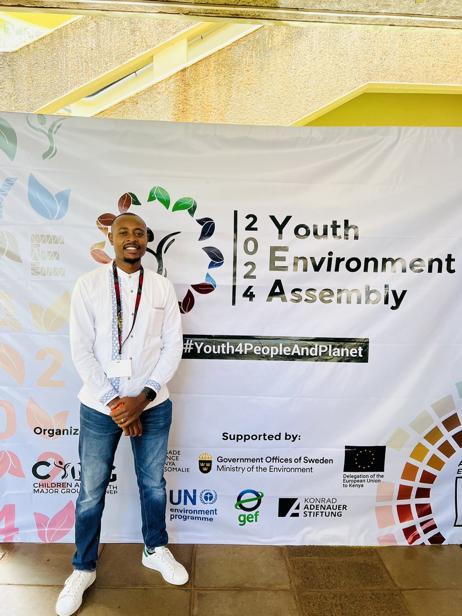 I joined fellow young environmental enthusiasts and policy advocates from around the world to participate in policy discussions, knowledgesharing, and formulation of the Global Youth Declaration on Environment to be presented at the 6th Session of UNEA #youthforpeopleandplanet