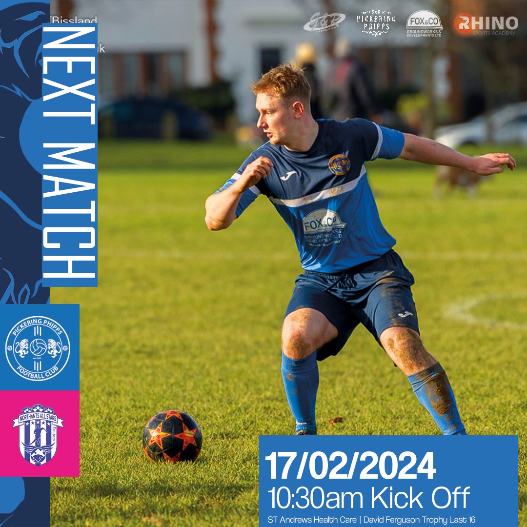 Knock out stage begins for the Phipps against a familiar face this season Northants AllStars  #upthephipps 

#football #sundayleague #northamptonfootball #sundayleaguefootball