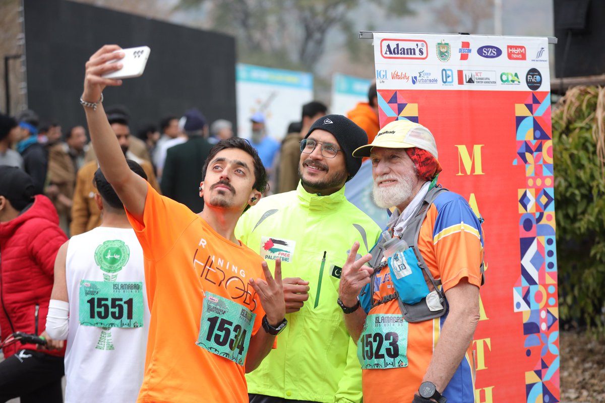 runwithuspk's tweet photo. The 4th edition of the Islamabad Marathon brought together people from diverse backgrounds, all sharing the common objective of promoting a healthy lifestyle and showcasing Islamabad as a destination for an exhilarating marathon experience!

#IslamabadMarathon https://t.co/Y0GKHZ9laP