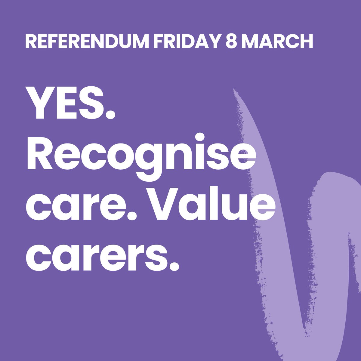 ✅Just say Yes✅

💜For every child, every family, every carer, everyone 💜

#VoteYesYes on March 8

Email yesyes@nwci.ie to get involved in the campaign with an event near you