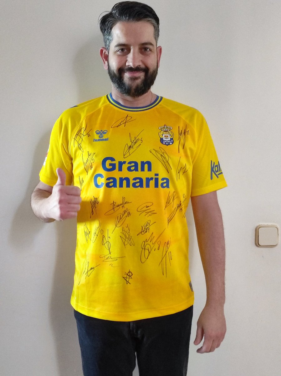 MMRSNAI's tweet photo. GRANDE @javimj10 muchas gracias @UDLP_Oficial https://t.co/uOHY1xPbfp