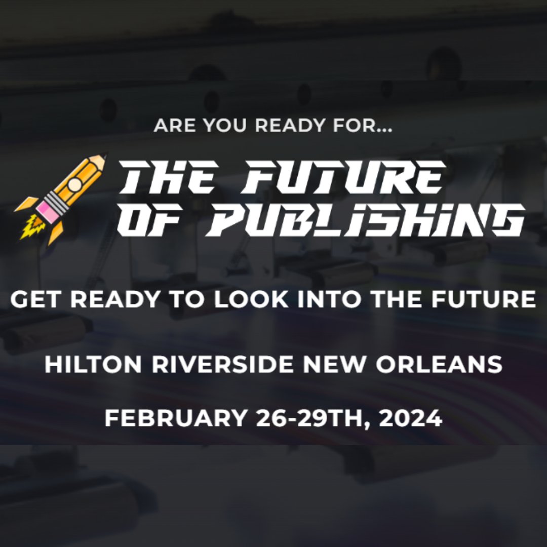 Presented by @monicaleonelle and @russellnohelty, the event takes place February 26-29th. I and @davenapox will lead a discussion on Getting Serious About Your Author Brand. thefutureofpublishingmastermind.com #TheFutureOfPublishingMastermind #WritingCommunity #AuthorBranding #BCE