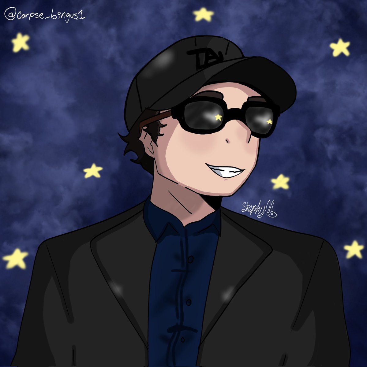 corpse_bingus1's tweet photo. Una estrella brillante 🌟 

#roier #roierfanart #RoierAmor https://t.co/ZqA8O1fvUv