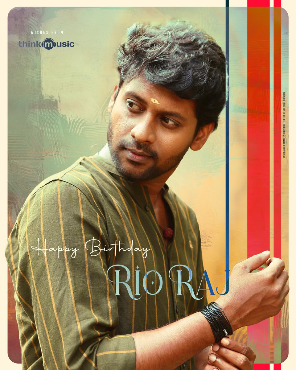 Wishing the charming & super talented #RioRaj the Happiest of birthdays! @rio_raj 🥳🤗🎉

#HBDRioRaj #ThinkMusic