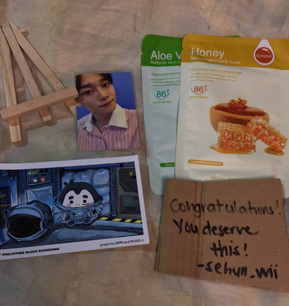ladaxsha's tweet photo. β today's happy #averiamails π
β§βΛβ©π thank you for the this @sehun_vvii π ang pogi ng chen na umuwi, grabe pa ang sparks! sana manalo ulit next time, the freebies are so cute rn! πβ¨
xoxo, happy winner ladaxsha πͺ» https://t.co/QKKPmaVFum
