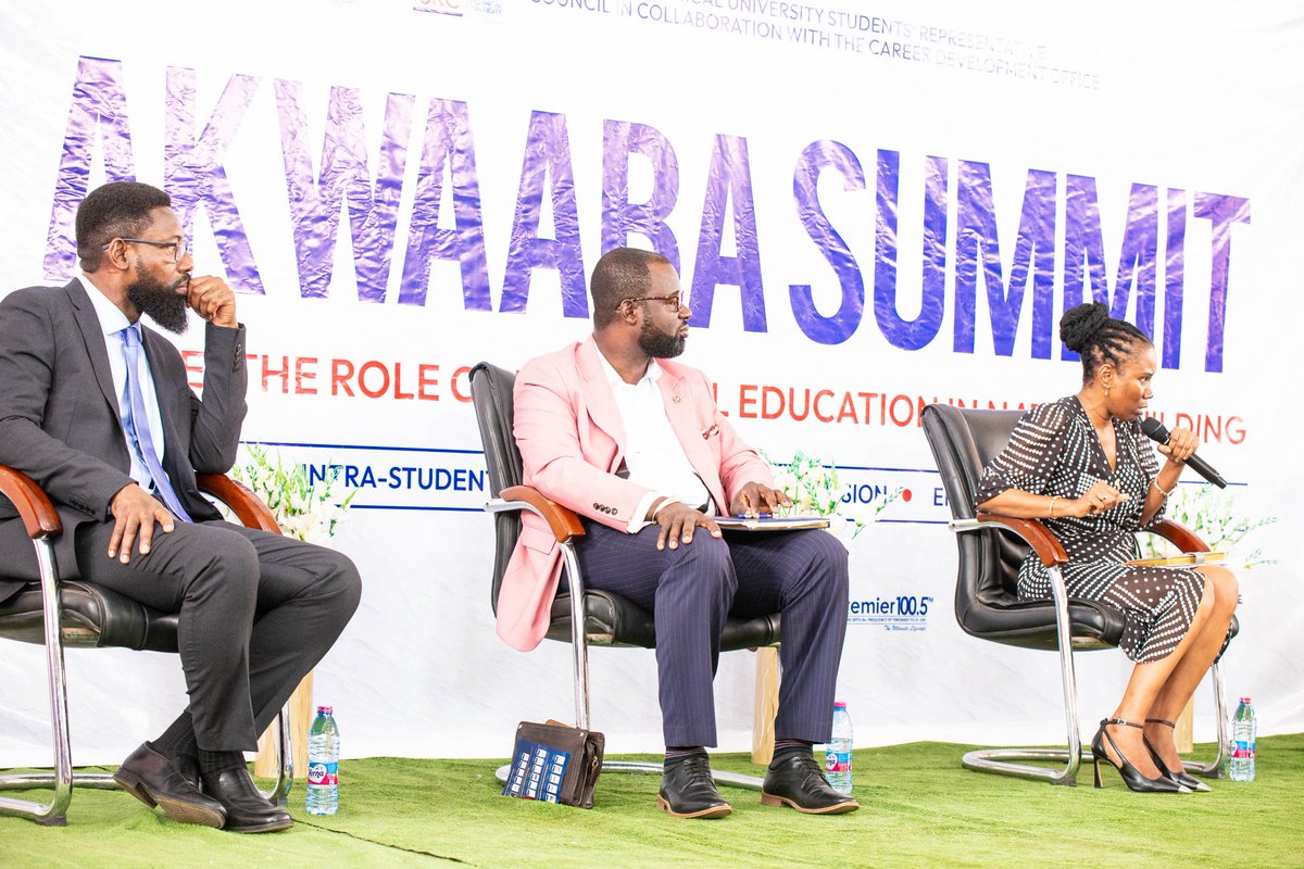 ttusrc_'s tweet photo. Scenes from the maiden edition of Akwaaba Summit, themed "The role of Technical Education in Nation Building" which took place on Thursday, February 15, 2024, at the Nicholas Aidoo-Taylor Auditorium, TTU.

#AkwaabaSummit24 #WoDaaDa https://t.co/MpN16toQ0X
