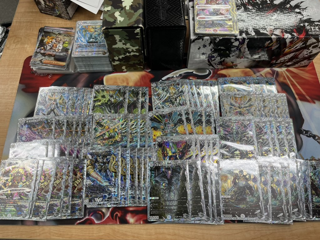 邪神と水晶の華40ボックス開封結果です 流石にダイヤトレジャーは出
