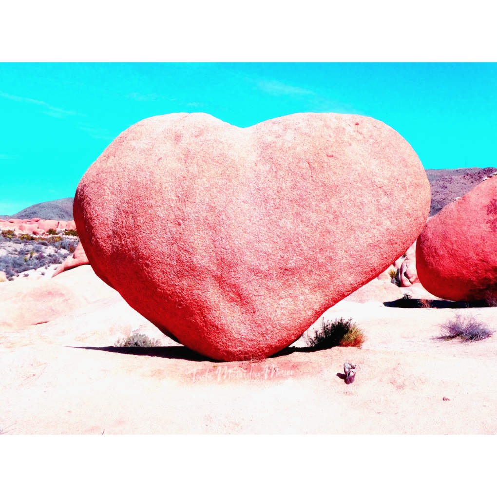 From a hike that we took on Valentine's Day! 

#joshuatree #photography #heartrock