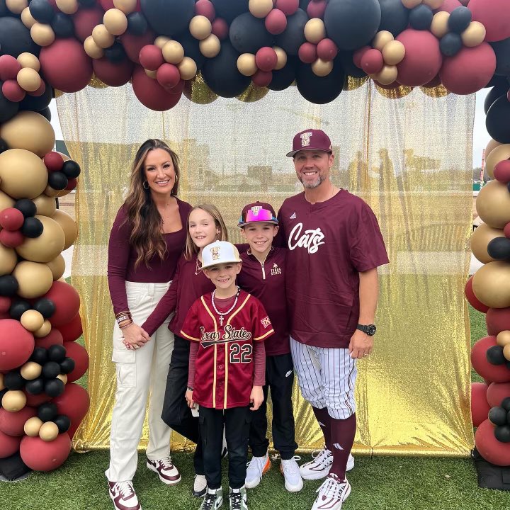 Opening day with my biggest fans. Grateful for the game of baseball and the season ahead! Eat em up C.A.T.S. 🐾