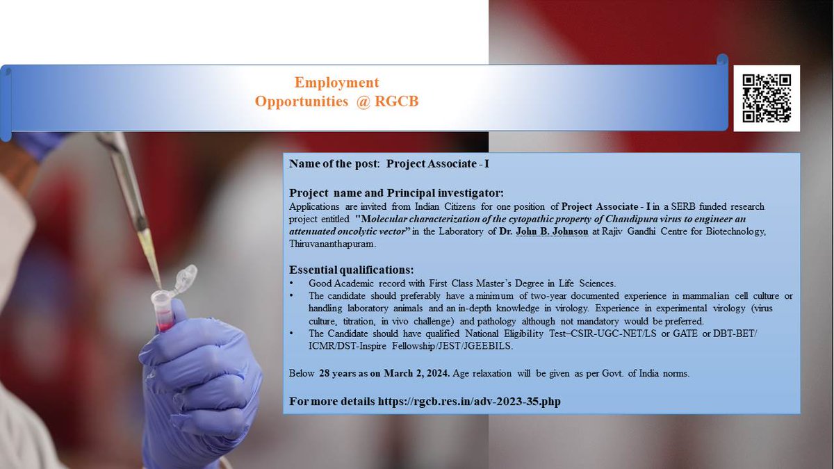 BRIC-RGCB tweet media