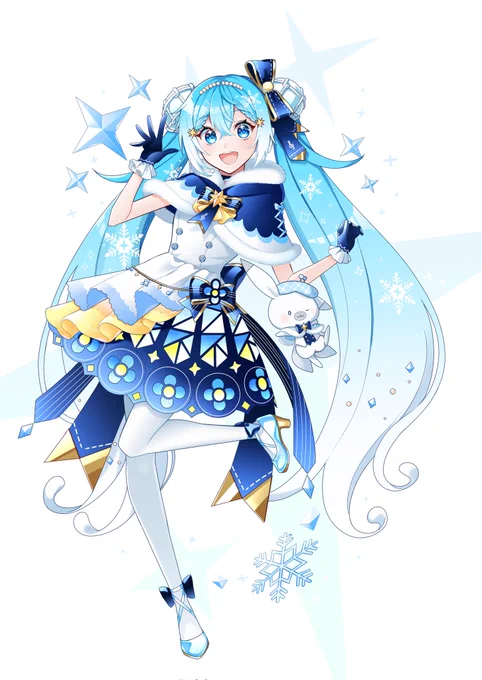 #雪ミク キラキラスノーマテリアルなアイドル 