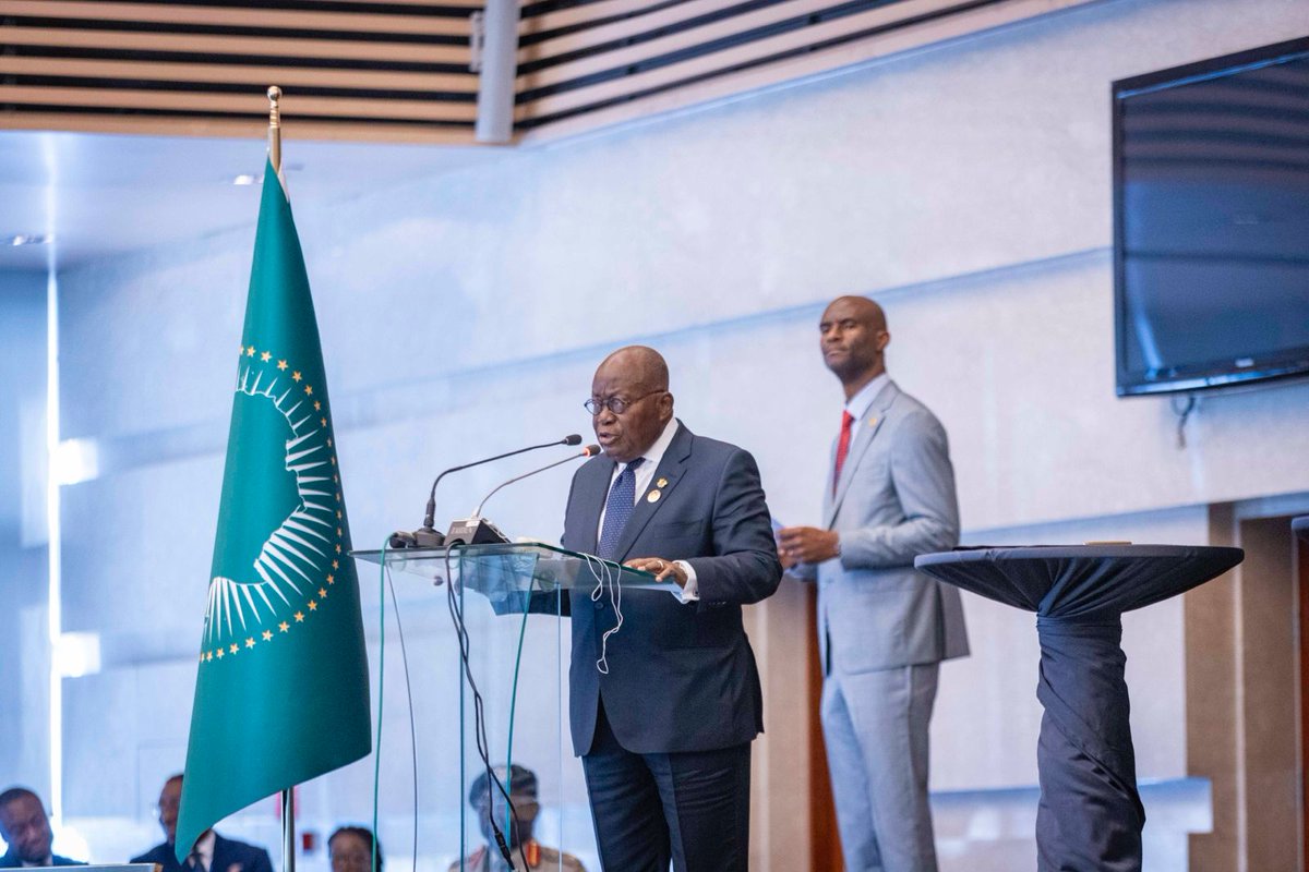 Collective responsibility to push for meaningful reform of the global financial architecture. By developing a united vision and accompanying action plan, we can drive positive change that will benefit all nations. 
37th #AUSummit  #AULeaders #AUFIs #OurAfricaOurFuture