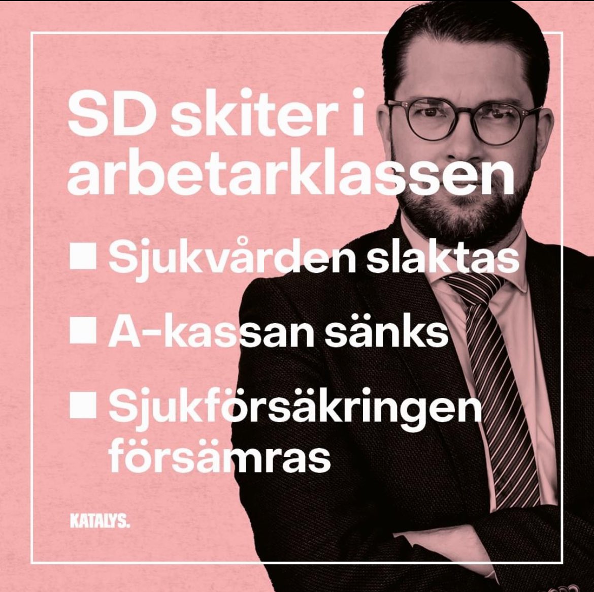 SD sviker vallöfte efter vallöfte, och gemensamt för sveken är att de riktas mot arbetar- och medelklass. Det är helt väntat. Sådan är högern. #svpol