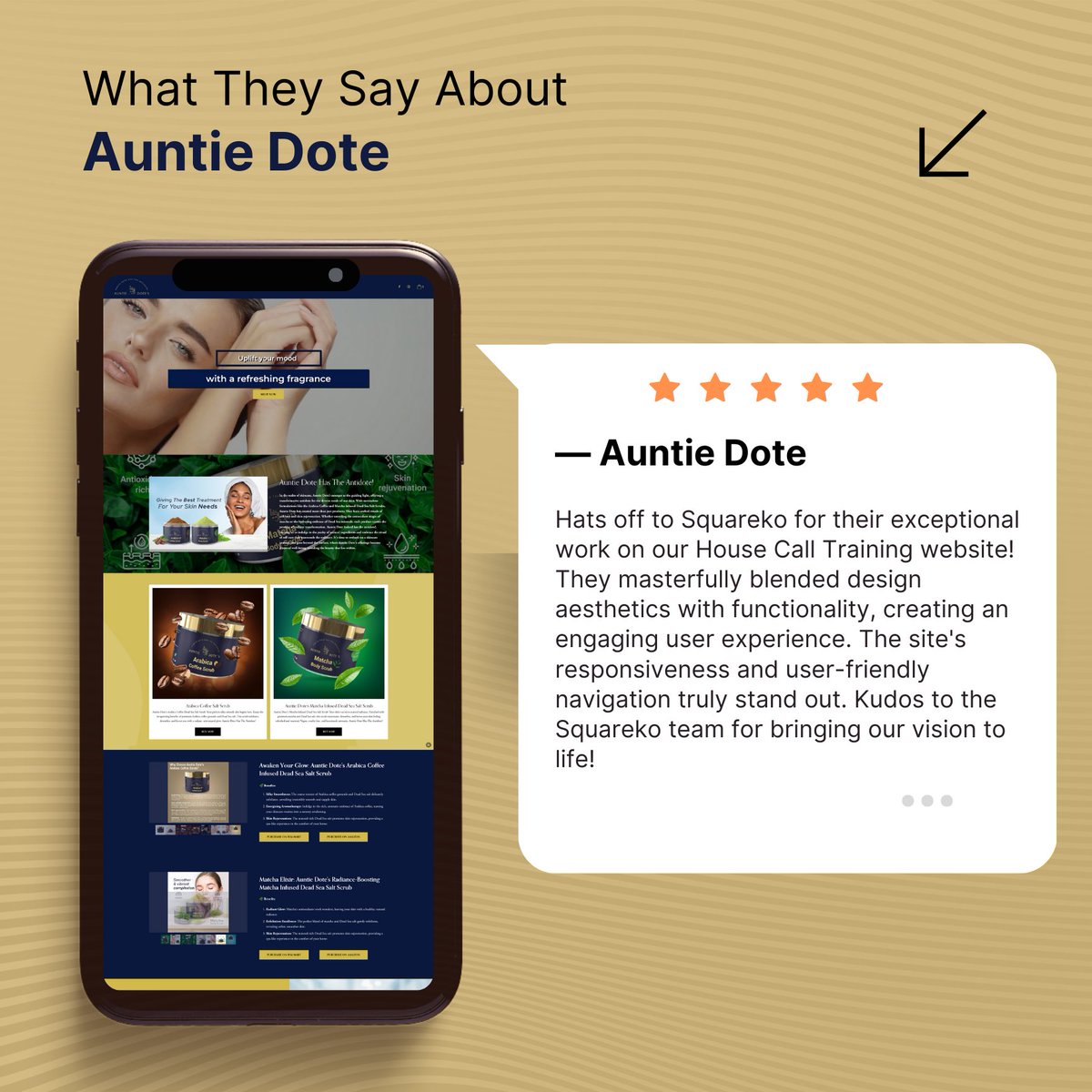 SquarekoHQ's tweet image. Find out how our Squarespace templates can make a big difference for your Beauty Website!Check out our template shop to get started, and see examples and reviews from other customers on our showcase page. #Squarespace #WebsiteDesignerInUsa #SquarespaceExperts #ClientTestimonial