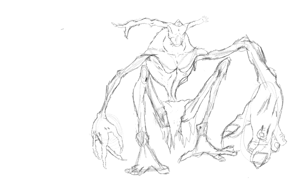 CreaturesOfTahc's tweet photo. They were found in the moonlight, the cool chill of an approaching spring coming along with the stench of their rotting flesh... their noses, hands, and arms were forcefully ripped off... and a guttural grunt echoed through the nearby woods https://t.co/2CAdX6wSmA
