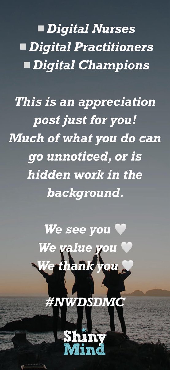 North West DSDMC (@nwdsdmc) on Twitter photo This is for you
▫️Digital Nurses
▫️Digital Practitioners
▫️Digital Champions 
#FullOfGratitude 
Created using the <a href="/shinymindcoach/">ShinyMind</a> app 🤍 This is for you
▫️Digital Nurses
▫️Digital Practitioners
▫️Digital Champions 
#FullOfGratitude 
Created using the <a href="/shinymindcoach/">ShinyMind</a> app 🤍