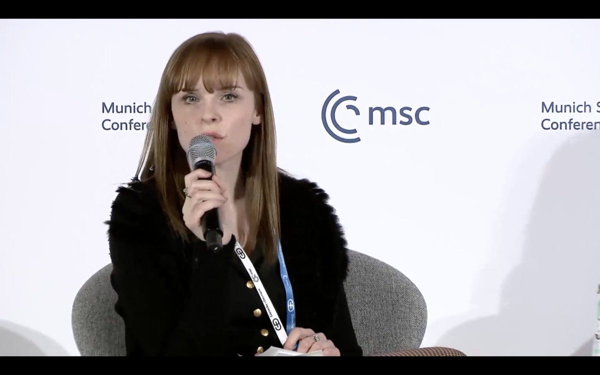 Great to discuss nuclear dangers at #MSC24 w/@GrahamTAllison @HappymonJacob & @PatriciaMary I spoke about two worrying problems: #Russia's various irresponsible actions in the #nuclear domain & #Iran's near-nuclear status. Video: securityconference.org/en/msc-2024/ag… #MSC_MYL @MunSecConf